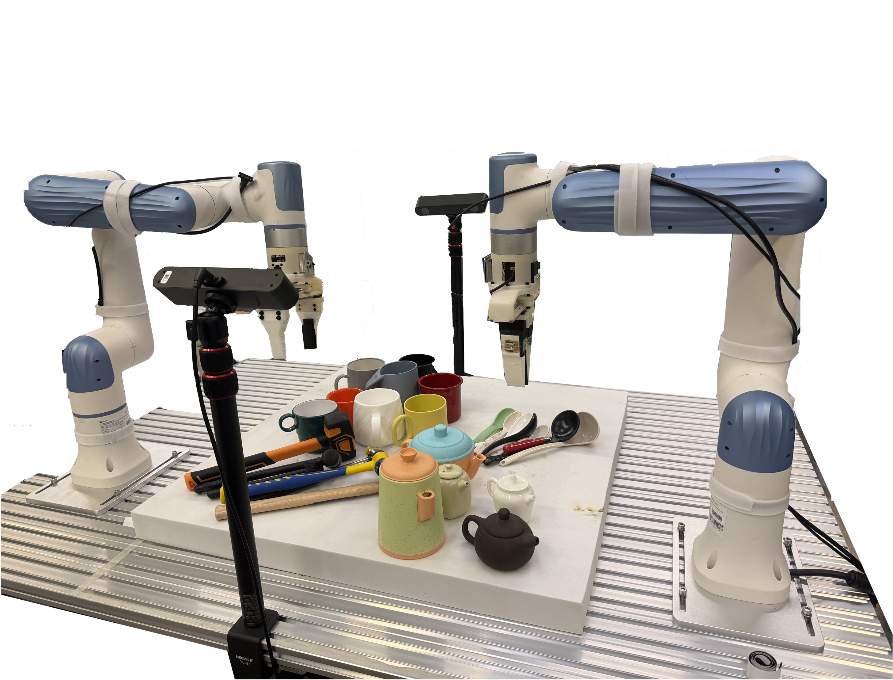 Real-world experimental setup